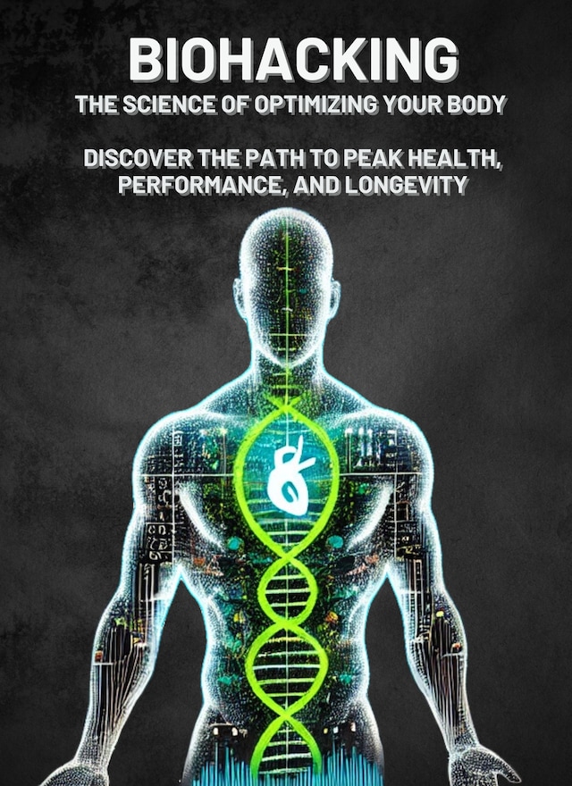 Book cover for Biohacking: The Science of Optimizing Your Body – Discover the Path to Peak Health, Performance, and Longevity