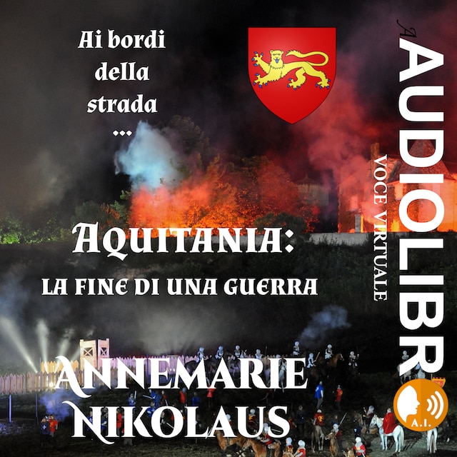 Buchcover für Aquitania: la fine di una guerra