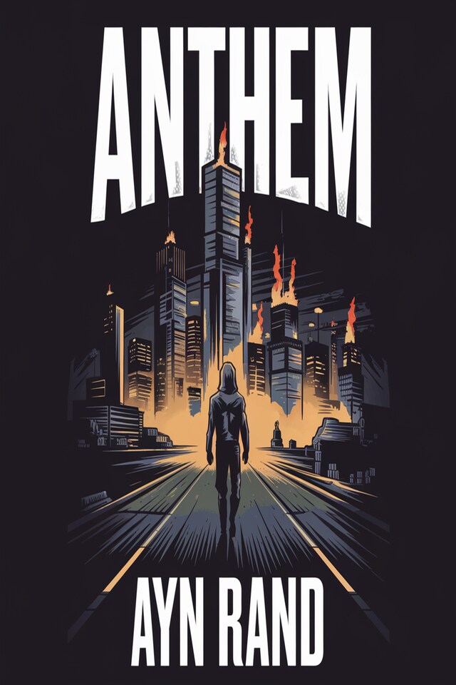 Book cover for ANTHEM  (illustrated)