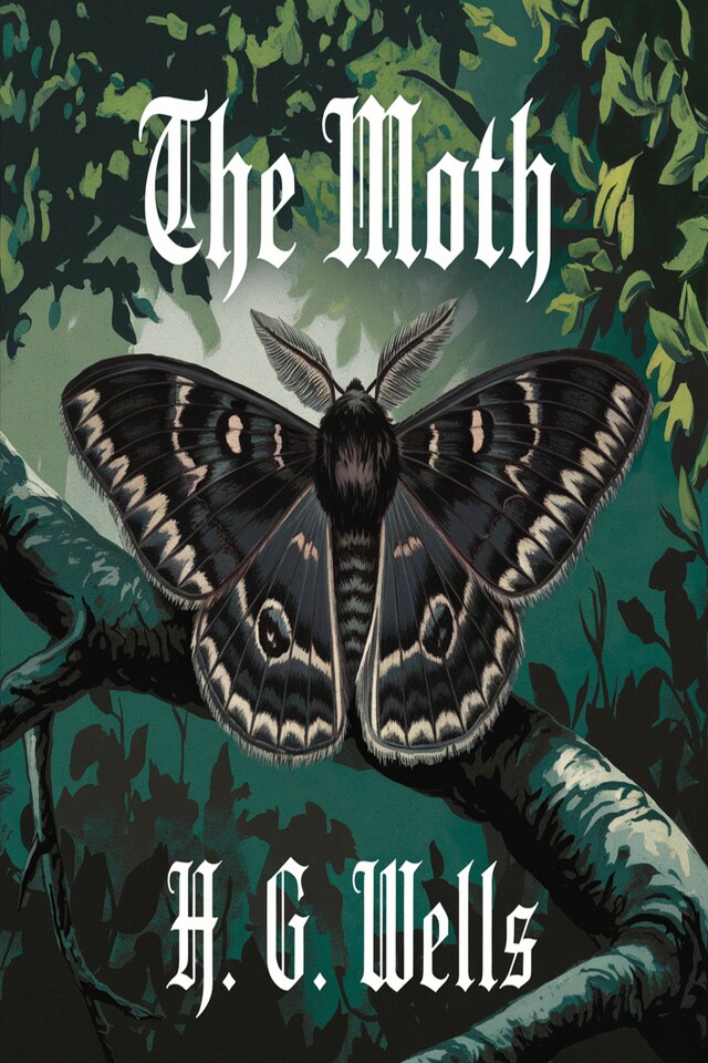 Book cover for THE MOTH (illustrated)