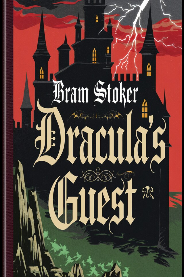 Book cover for Dracula’s Guest (illustrated)