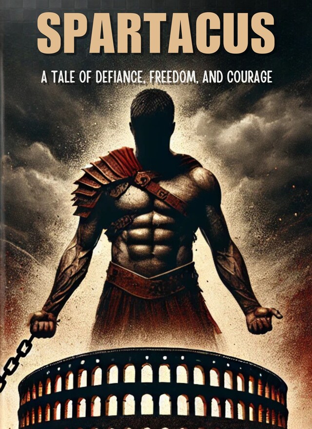 Book cover for Spartacus - A Tale of Defiance, Freedom, and Courage