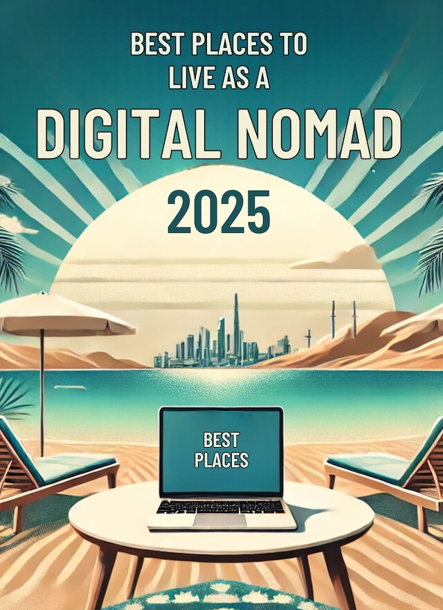 Book cover for Best Places to Live as a Digital Nomad in 2025