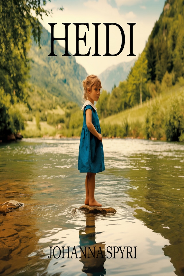 Kirjankansi teokselle Heidi (illustrated)