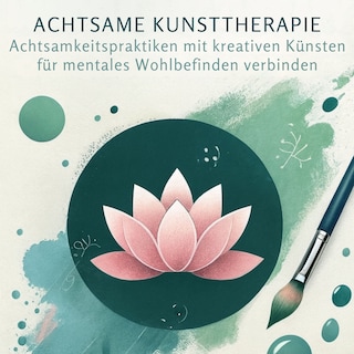 Achtsame Kunsttherapie: Achtsamkeitspraktiken mit kreativen Künsten für mentales Wohlbefinden verbinden als Hörbuch