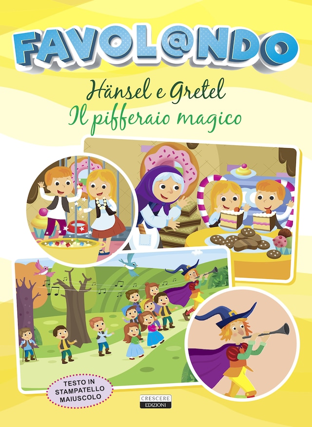 Boekomslag van Hänsel e Gretel - Il pifferaio magico