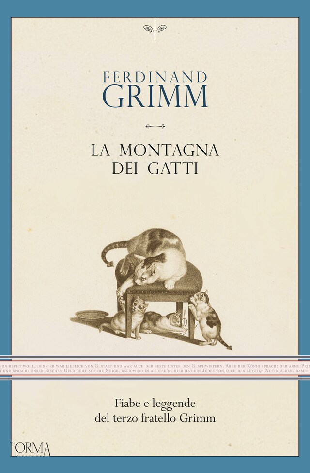 Buchcover für La montagna dei gatti