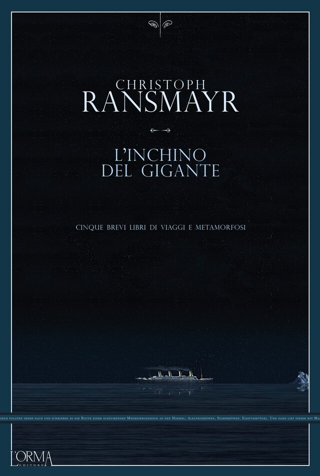 Book cover for L'inchino del gigante