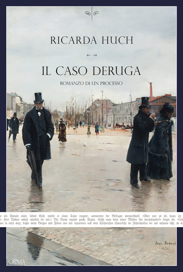 Book cover for Il caso Deruga