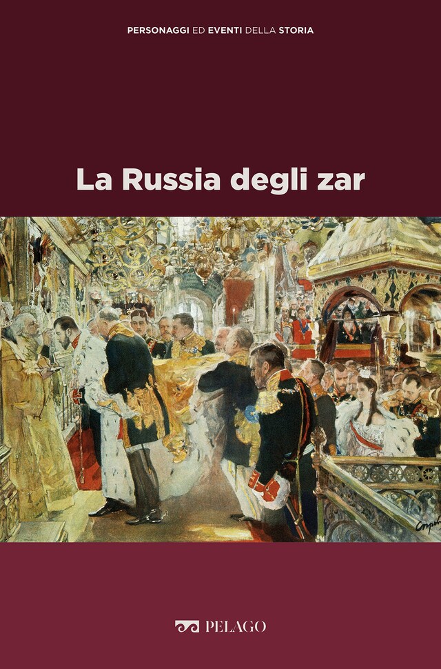 Portada de libro para La Russia degli zar