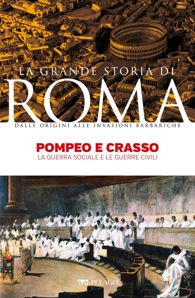 Couverture de livre pour Pompeo e Crasso