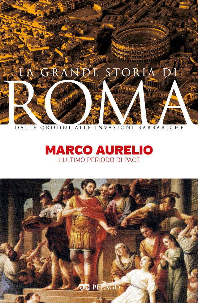 Kirjankansi teokselle Marco Aurelio