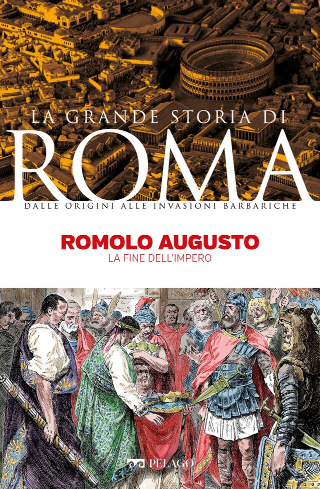 Copertina del libro per Romolo Augusto