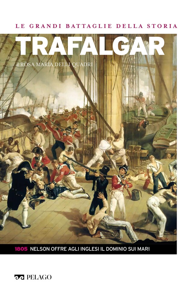 Kirjankansi teokselle Trafalgar