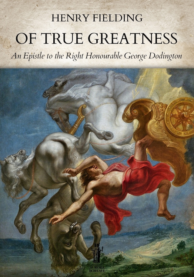 Book cover for Of True Greatness