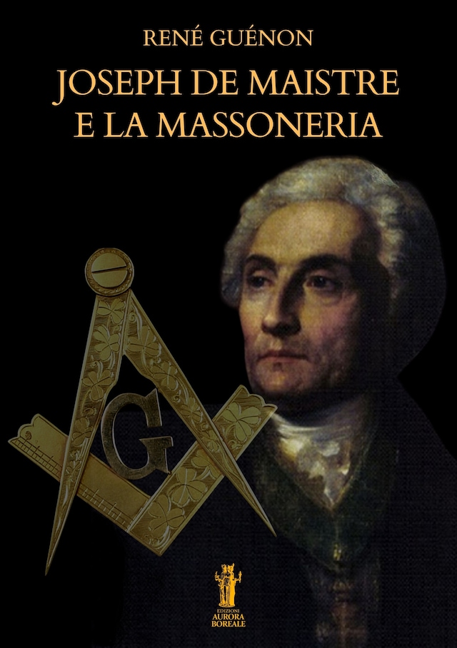 Book cover for Joseph De Maistre e la Massoneria