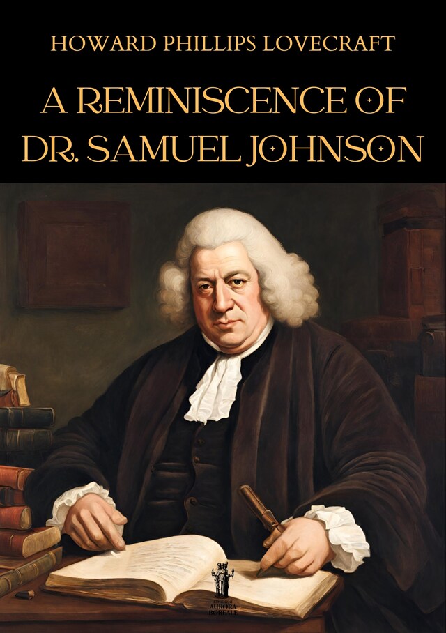 Book cover for A Reminiscence of Dr. Samuel Johnson