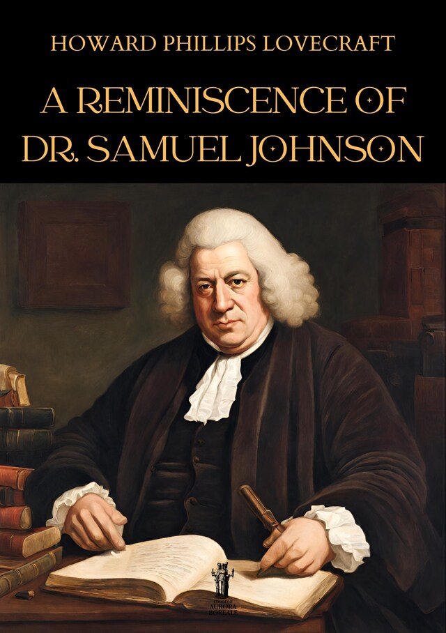 Buchcover für A Reminiscence of Dr. Samuel Johnson