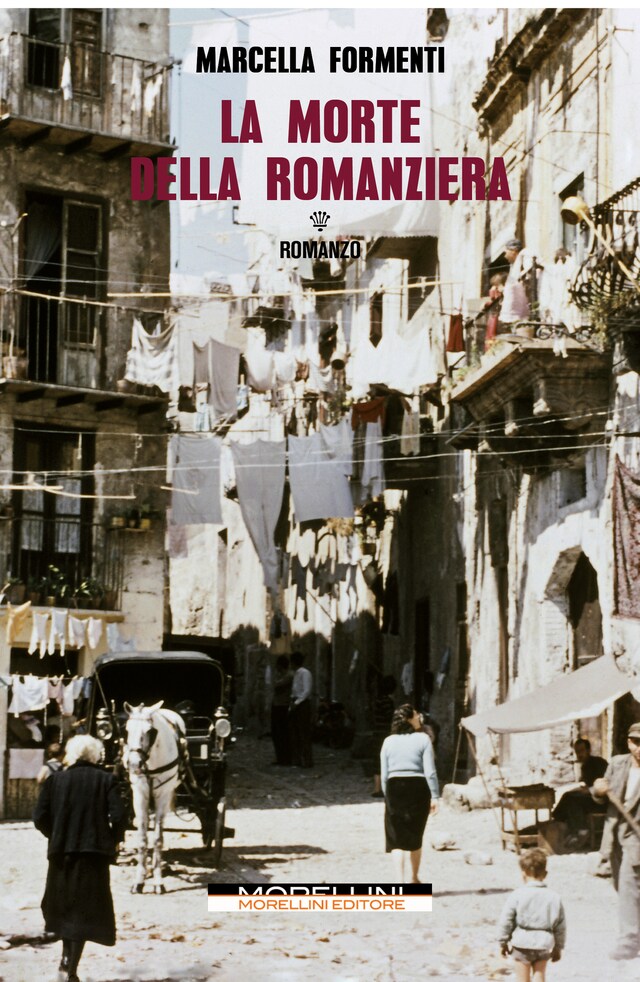 Book cover for La morte della Romanziera