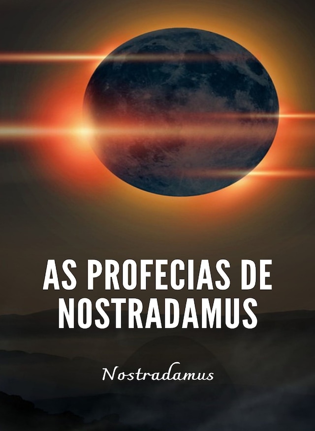 Book cover for As profecias de Nostradamus (traduzido)