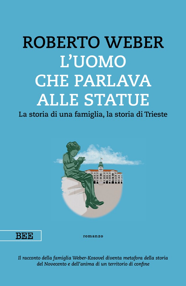 Portada de libro para L'uomo che parlava alle statue