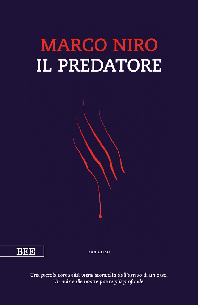 Portada de libro para Il predatore