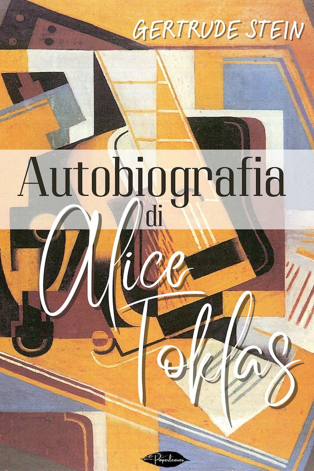 Buchcover für Autobiografia di Alice Toklas