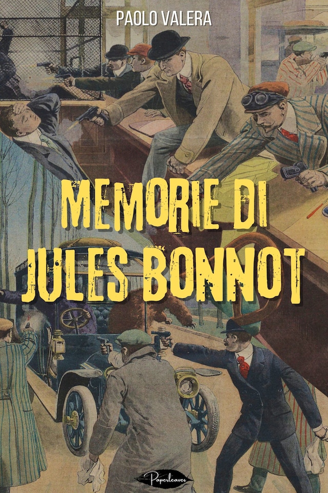Portada de libro para Memorie di Jules Bonnot
