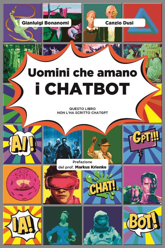 Buchcover für Uomini che amano i CHATBOT