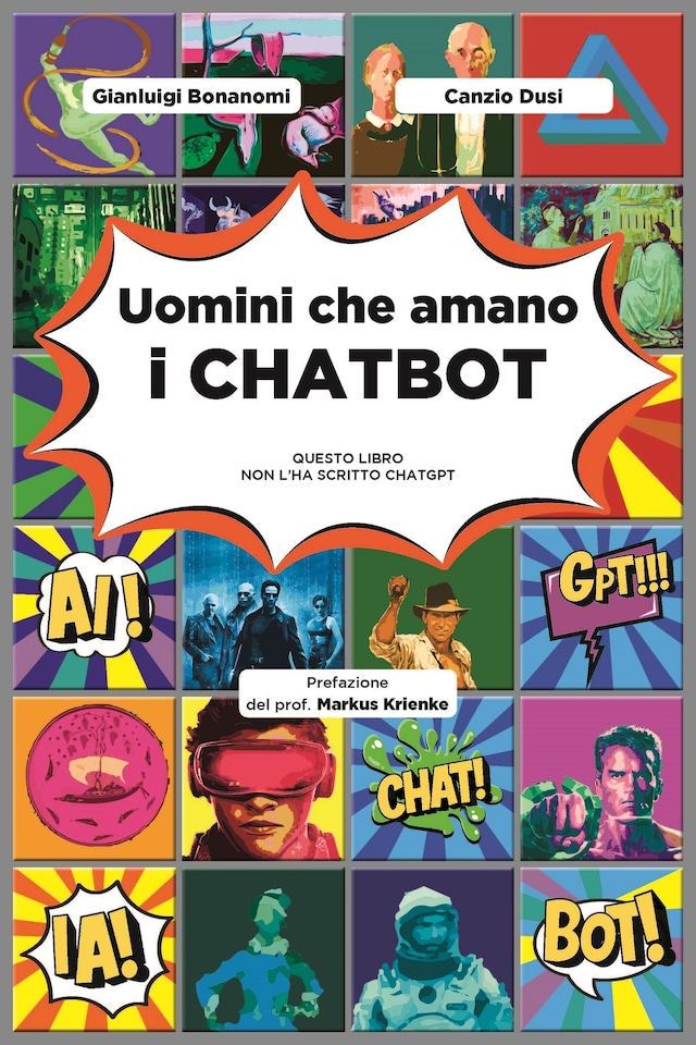 Boekomslag van Uomini che amano i CHATBOT