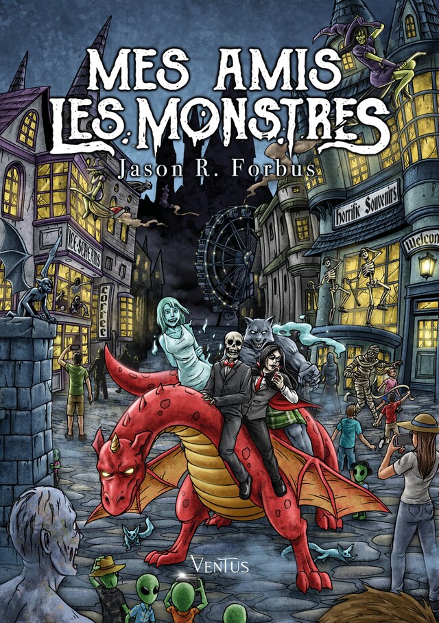 Copertina del libro per Mes amis les monstres