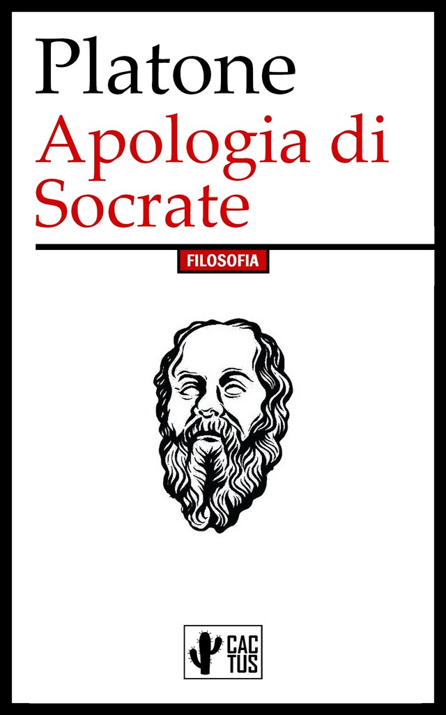 Okładka książki dla Apologia di Socrate