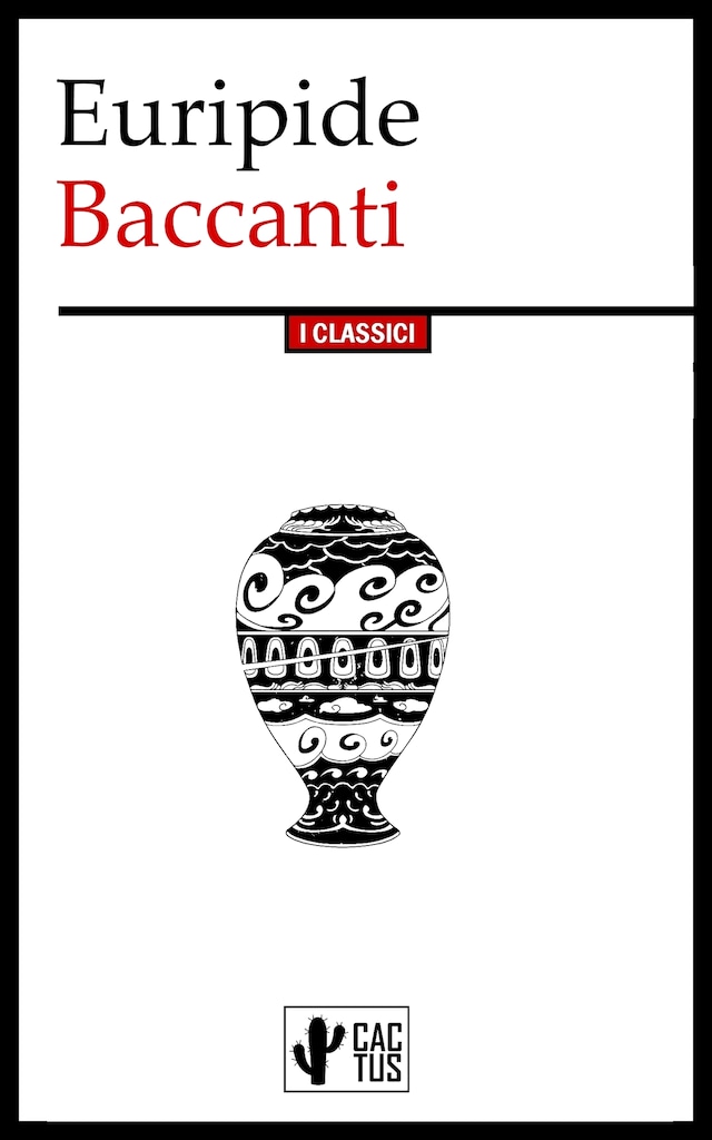 Book cover for Baccanti