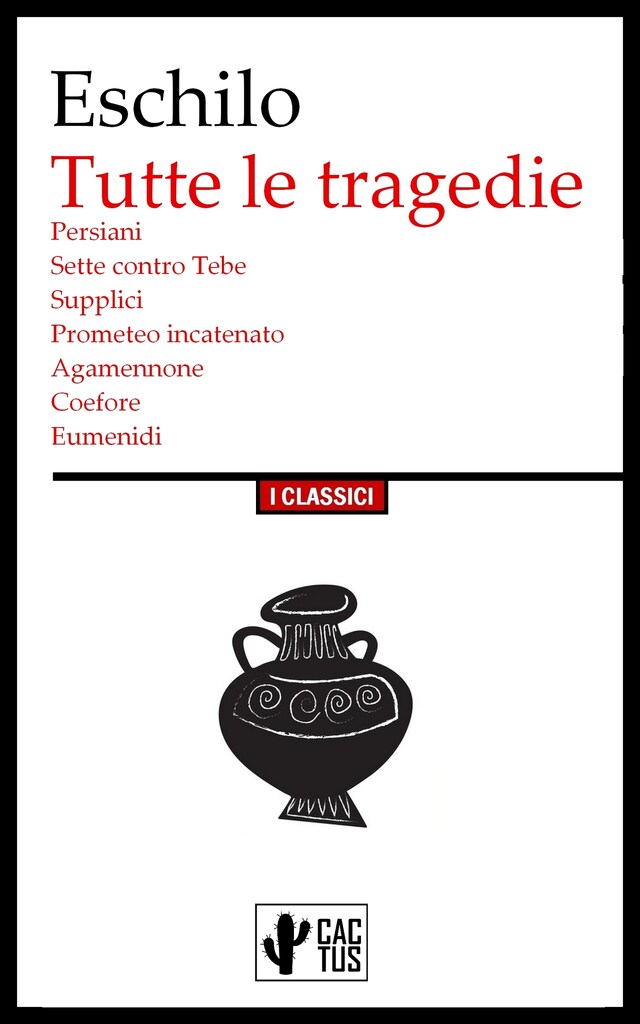 Book cover for Tutte le tragedie