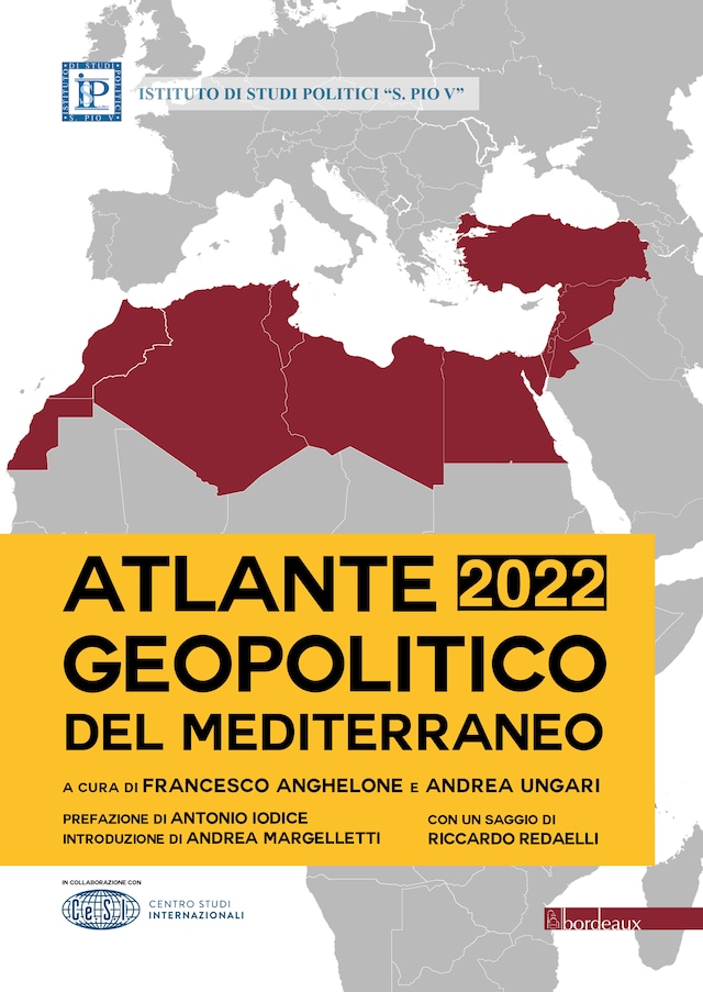 Book cover for Atlante geopolitico del Mediterraneo 2022