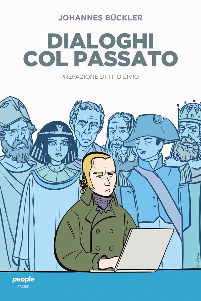 Couverture de livre pour Dialoghi col passato