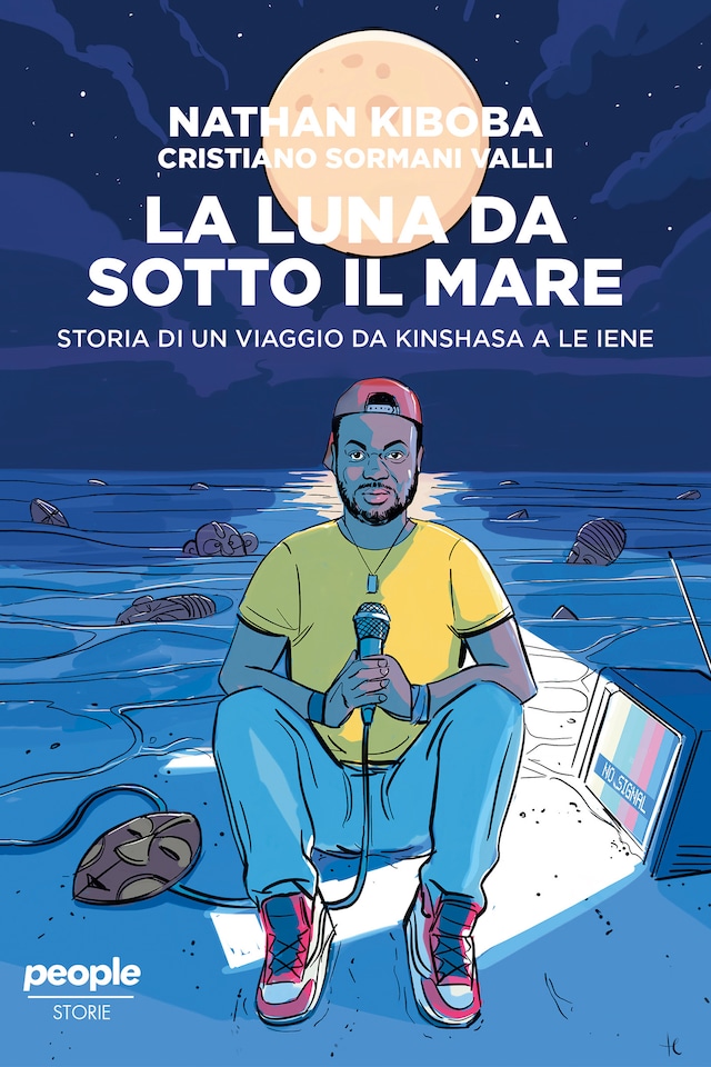 Buchcover für La luna da sotto il mare