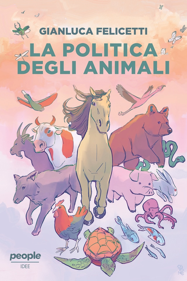 Book cover for La politica degli animali