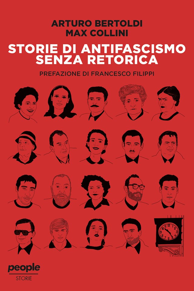 Portada de libro para Storie di antifascismo senza retorica