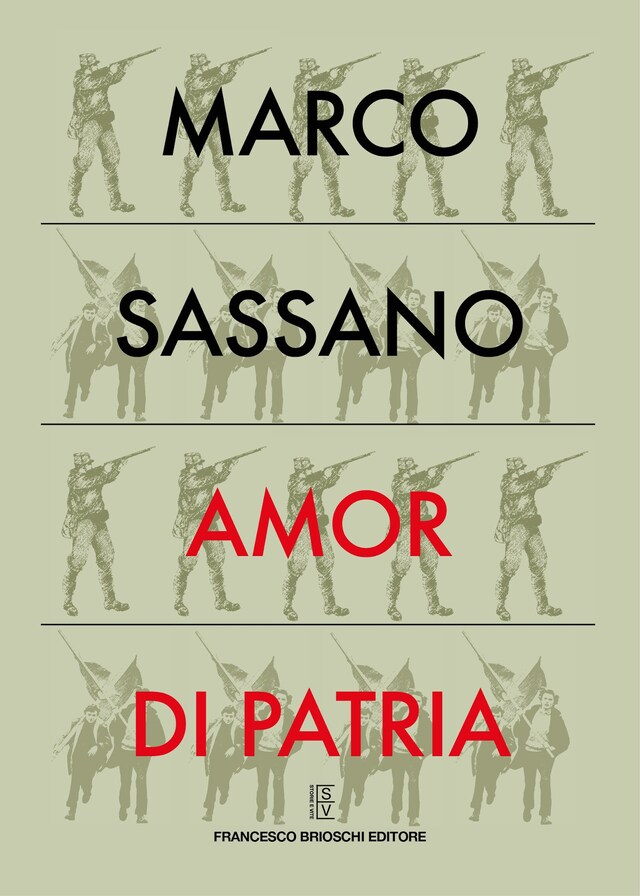 Copertina del libro per Amor di patria