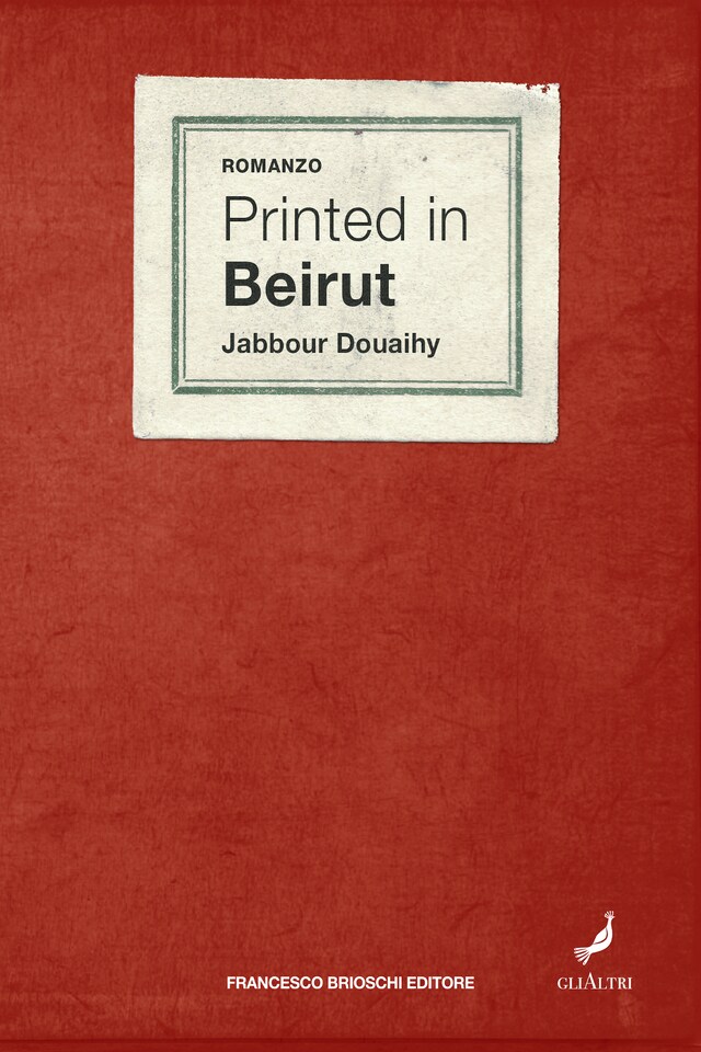 Copertina del libro per Printed in Beirut