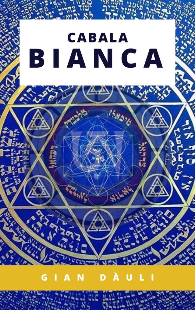 Copertina del libro per Cabala bianca