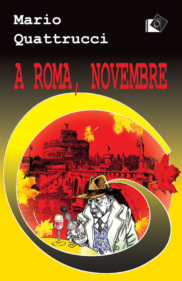 Book cover for A Roma, novembre
