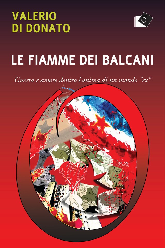 Portada de libro para Le fiamme dei Balcani