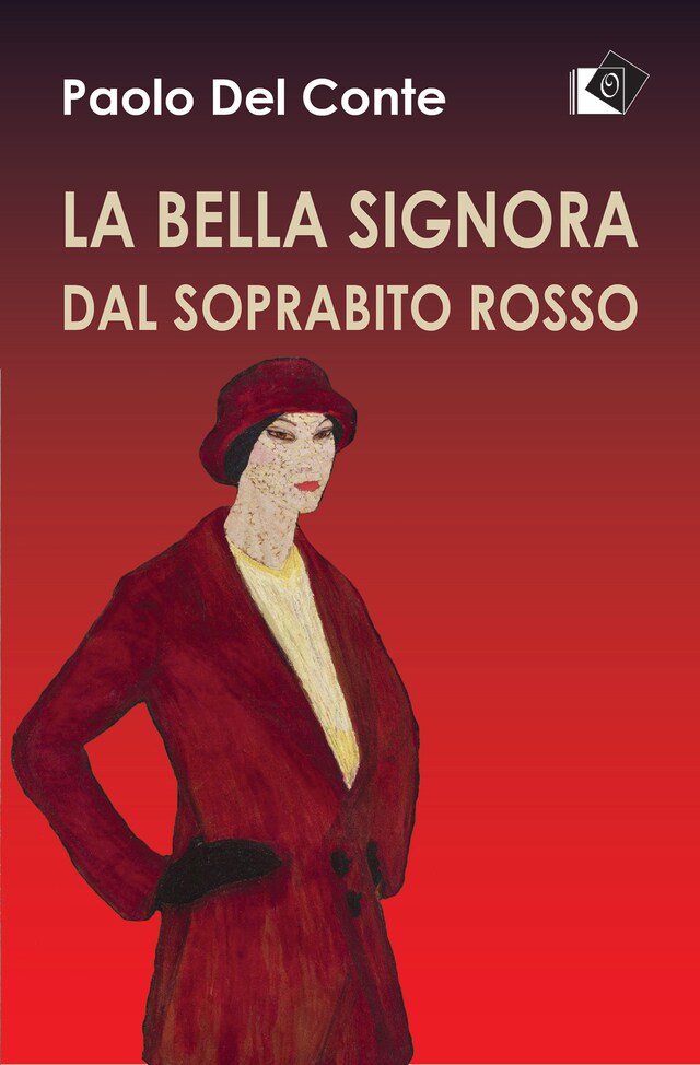 Book cover for La bella signora dal soprabito rosso