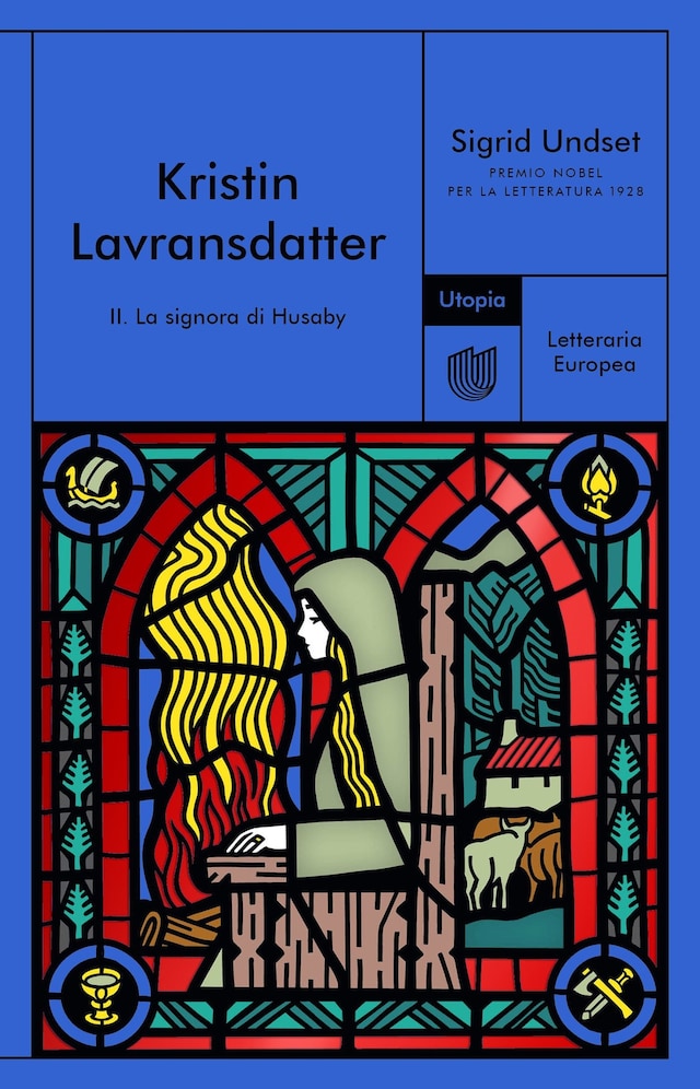 Book cover for Kristin Lavransdatter. II. La signora di Husaby