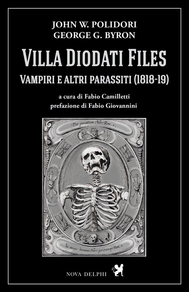 Bogomslag for Villa Diodati Files. Vampiri e altri parassiti (1818-19)