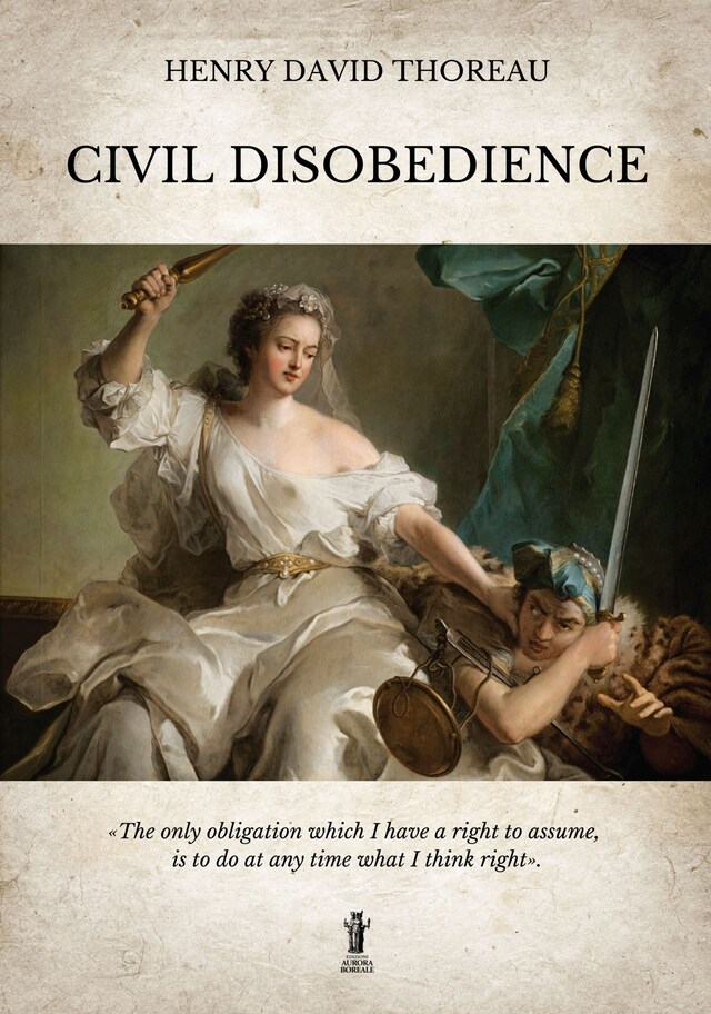 Book cover for Civil disobedience