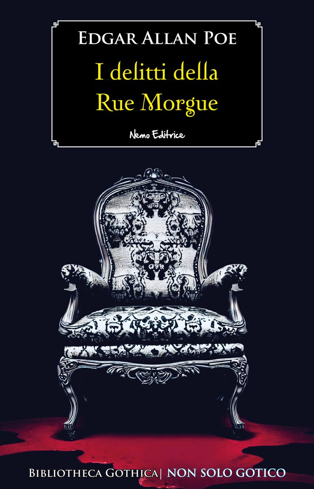 Couverture de livre pour I delitti della Rue Morgue