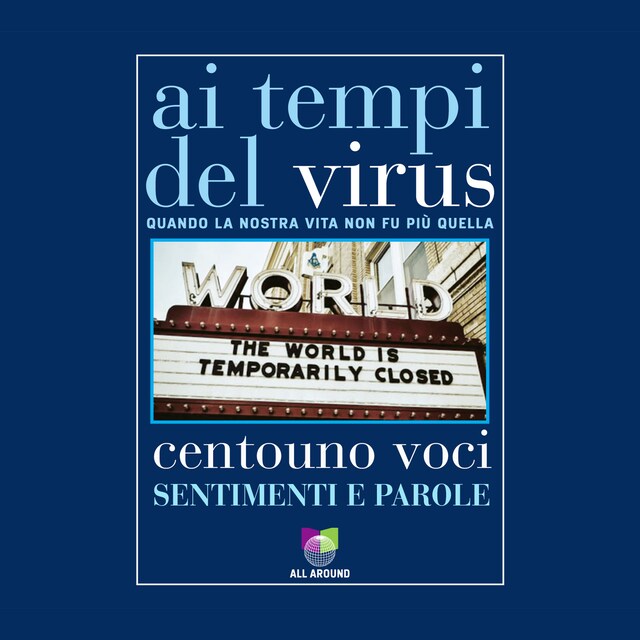 Okładka książki dla Ai tempi del virus
